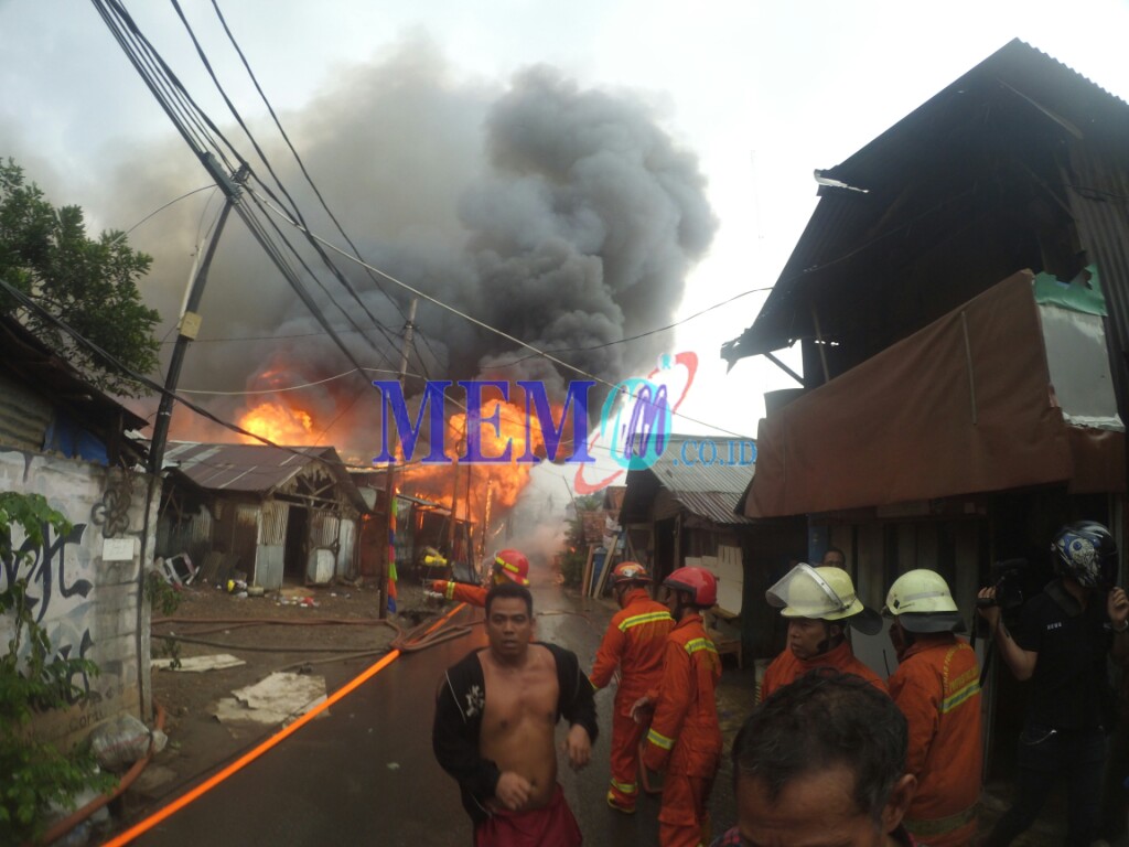 Foto: Saat Pemadankan Berlangsung