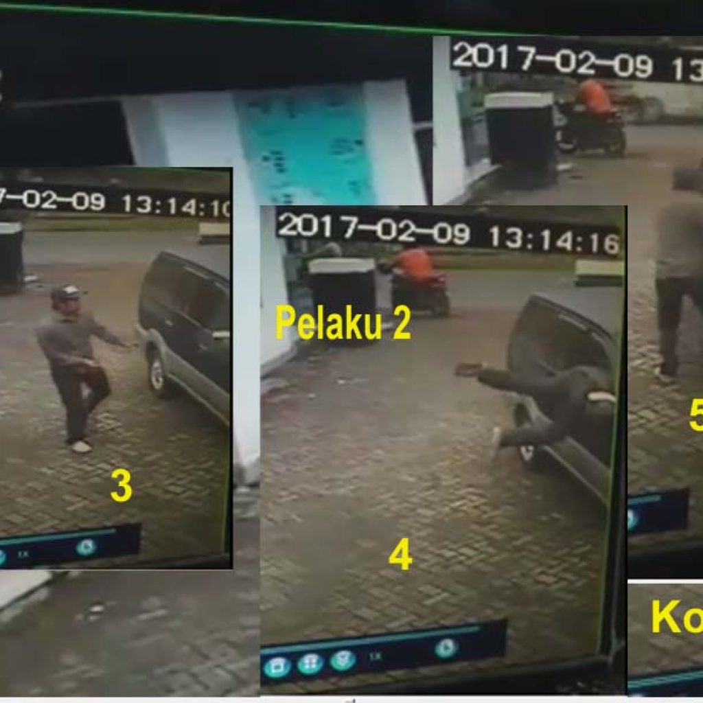 rekaman kamera CCTV Dispenduk Capil Kediri