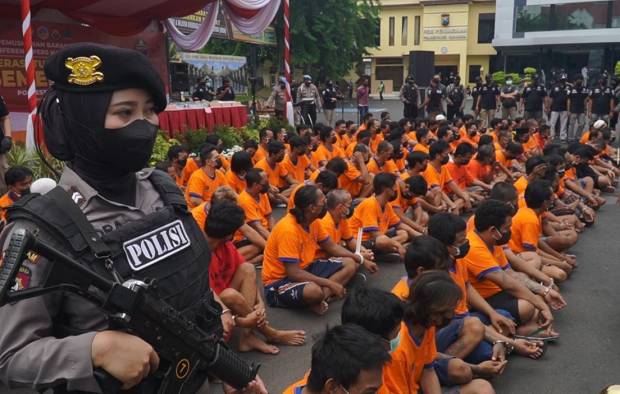 120 Tersangka Narkoba Digiring ke Penjara Selama 2 Minggu