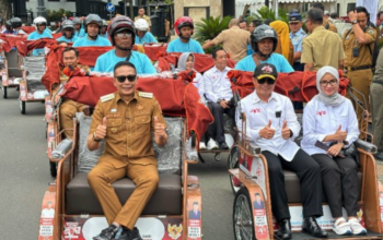 200 Becak Listrik Malang Hibah Presiden Prabowo Siap Percantik Kawasan Wisata Utama