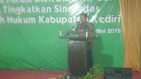 Dilkumjakpol Forum Perdana Untuk Koordinasi hukum Di Wilayah Kabupaten Kediri