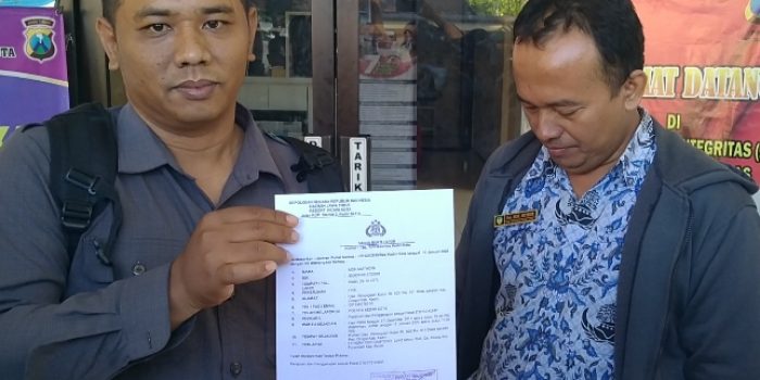 Oknun Sekdes Dilaporkan Dugaan Penggelapan