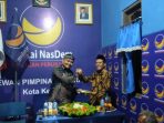 Kunker Nurhadi DPR RI Komisi VIII, Tasyakuran dan Konsolidasi di DPD Partai Nasdem Kota Kediri