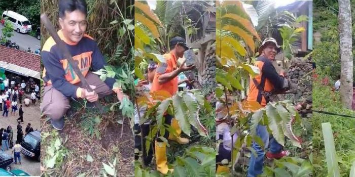 Pemdes Sugihwaras dan Gubuk Lazariz Gandeng Pegiat Lingkungan “Nyabuki Kelud”