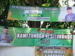 Kontestasi Pilkada Memanas Banner Bacalon Saling Sindir