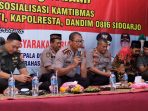 Kapolresta, Dandim 0816 Sidoarjo, Ajak Bersikap Seduluran dalam Kontestasi Pilkades