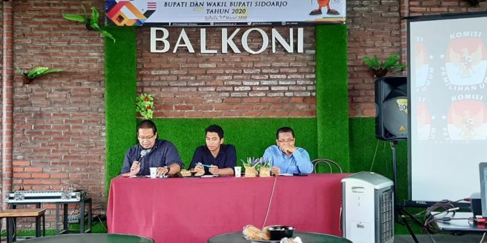 KPUD Sidoarjo Bersama Media Massa Jalin Sinergitas