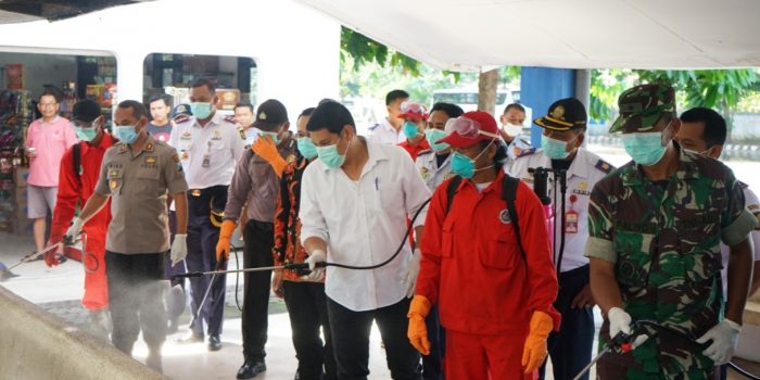 Cegah Masuknya Covid-19, Sidak Jalur Kedatangan di Terminal dan Stasiun Kereta Api