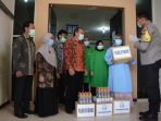 Kapolres Situbondo Support Extra Fooding Pada Dokter dan Perawat