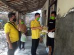 DPD Golkar Jatim Bagikan Ribuan Paket Sembako Untuk Warga Kediri