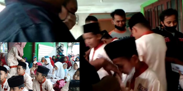 Komunitas Jurnalis Poros Tengah Bersama Bikers Reader GR Berbagi Kasih Berkah Pada Anak Yatim Piatu