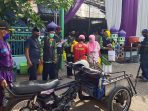 Pembagian Zakat Fitrah Keluarga Pengasuh Pondok Shiddiqiyyah Ploso Jombang Berlangsung Tertib