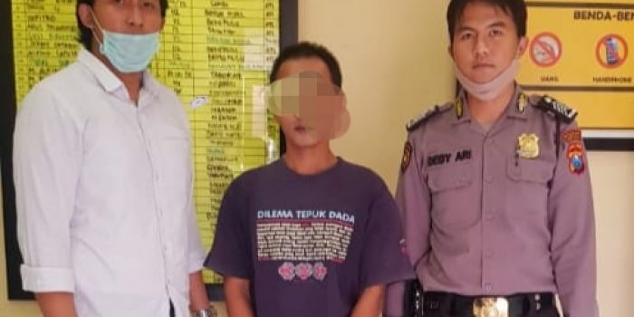 Gerayangi Anak 8 Tahun, WT Berlebaran di Balik Jeruji Polresta Kediri