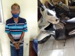 Seorang Pengamen Pelaku Pencurian Motor ditangkap Polisi