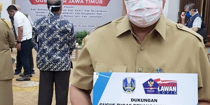 Kabupaten Kediri Terima Mesin PCR dari GTPP COVID- 19 Pusat