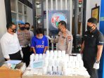 Polisi di Kediri, Sita Pil Dobel L Sebanyak 132 Ribu dari Jaringan Lintas Kota