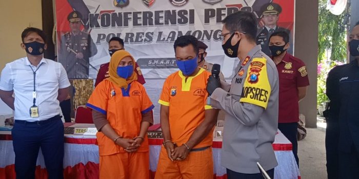 Curi Sepeda Motor di Dua Puluh TKP, Sepasang Suami Istri Diringkus