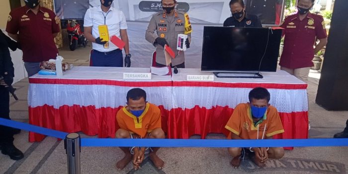 Beraksi di 9 TKP, Dua Warga Solokuro Diringkus