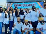 Tekan Penyebaran Covid-19, KKSS Family Bagi-bagi Masker