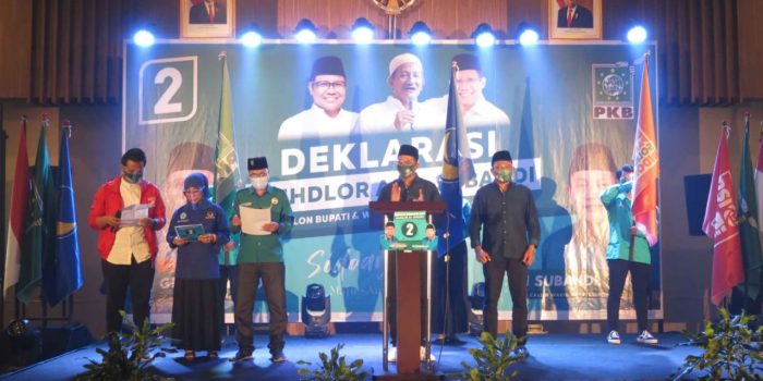 Gus Muhdlor – Subandi Deklarasi, Siap Rebut Hati 75 Persen Pemilih