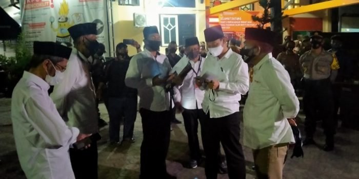 Bapaslon Ridwan-Mudamawah, Gagal Daftar Ke KPU Kab Kediri