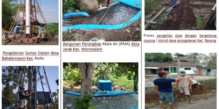 Kabupaten Jombang Realisasikan Proyek Pamsimas di 24 Desa, Desember Rampung 100 %