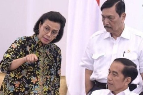 Luhut Pandjaitan dan Sri Mulyani saling mempengaruhi Presiden Jokowi dalam hal penanganan sinergitas ekonomi di tengah pandemi Covid 19