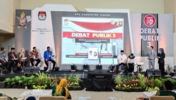 KPU Kabupaten Kediri Gelar Debat Publik Calon Bupati 2020 Yang ke-Tiga