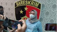 Hasil Penyidikan Pembunuhan wanita muda di hotel Lotus Kediri, disampaikan Kasat Reskrim Kota AKP Verawati Thalib