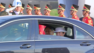 Presiden Jokowi Sambut Kedatangan Kaisar Jepang di Bogor