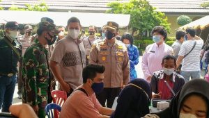 Polres Kediri Kota Sediakan 3000 Vaksin Gratis ke Warga Kota