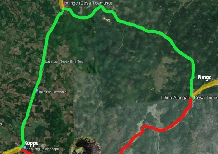 Pemerintah Provinsi Sulawesi Menyelesaikan Pembangunan Bypass Sumpalabbu-Koppe-Ningo di Kabupaten Bone, Sulawesi Selatan