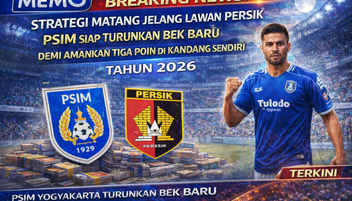 Strategi Matang Jelang Lawan Persik PSIM Siap Turunkan Bek Baru Demi Amankan Tiga Poin di Kandang Sendiri Tahun 2026