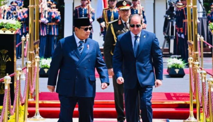 7 Dekade Persahabatan Erat, Momen Langka Prabowo & El-Sisi di Kairo