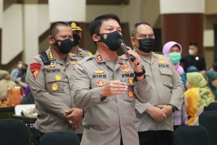 99 Titik di Jatim Targetkan Polda Jatim Untuk 24 Ribu Dosis Vaksin