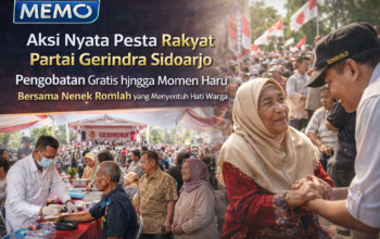 Aksi Nyata Pesta Rakyat Partai Gerindra Sidoarjo Pengobatan Gratis Hingga Momen Haru Bersama Nenek Romlah Yang Menyentuh Hati Warga