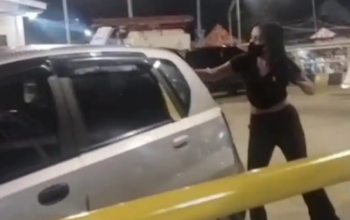 Amukan Wanita di Pelabuhan Kalianget Rusak Mobil Akibat Konflik Pribadi