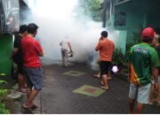 Antisipasi Wabah Demam Berdarah Warga Berswadaya Melakukan Fogging