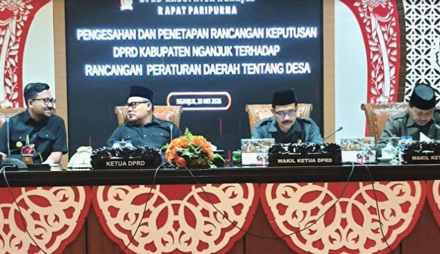 Aturan Baru Pilkades Serentak Kabupaten Nganjuk Resmi Disahkan DPRD