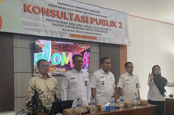 Awal Tahun 2025 PUPR Jombang Gelar Konsultasi Publik II RDTR Dan KLHS