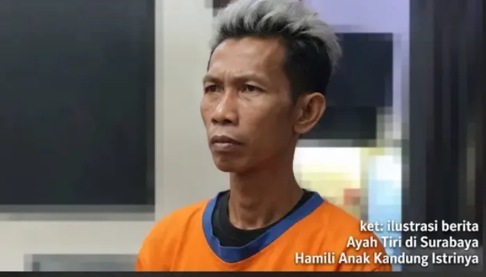 Manfaatkan Situasi Rumah Sepi, Ayah Tiri di Surabaya Hamili Anak Kandung Istrinya