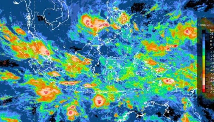 BMKG: Waspadai Hujan Petir dan Banjir Rob di Beberapa Wilayah Indonesia Hari Ini