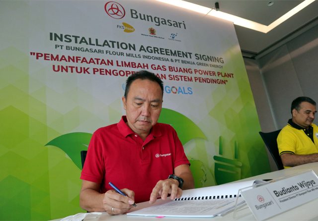 Manfaatkan Limbah Gas Buang, Bungasari Gandeng Benua Green Energy