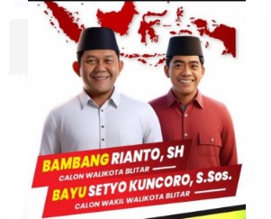 Warga Kota Blitar Ingin Bambang-Bayu Menang Tebal, Ini Alasannya