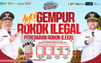 Gempur Rokok Ilegal, Pemkab Nganjuk Masifkan Sosialisasi Ketentuan Cukai ke Masyarakat