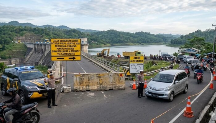 Bendungan Lahor Blitar Malang Ditutup Mulai Agustus, Ini Jalur Alternatifnya