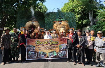 Bersih Desa di Kelurahan Ngegong, Angkat Budaya Nusantara