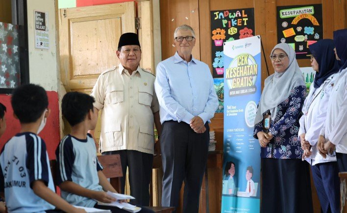 Bill Gates Suntik Dana Rp2,5 Triliun untuk Vaksin TBC & Malaria di RI