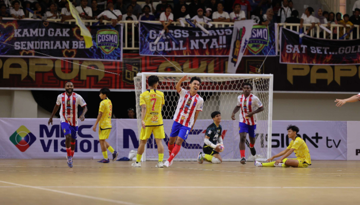 Black Steel Papua Hancurkan Cosmo JNE 4-1! Strategi Cerdik Kunci Kemenangan Telak