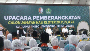 Bupati Bojonegoro Imbau 1494 Jamaah Haji Agar Selalu Jaga Kesehatan